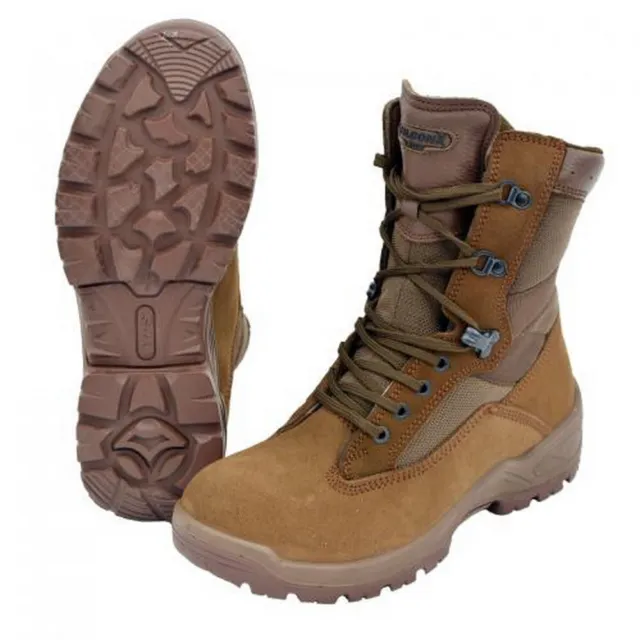 Botas de Combate (Dk) YDS Falcon X braun Nuevo Botas Militares Braun