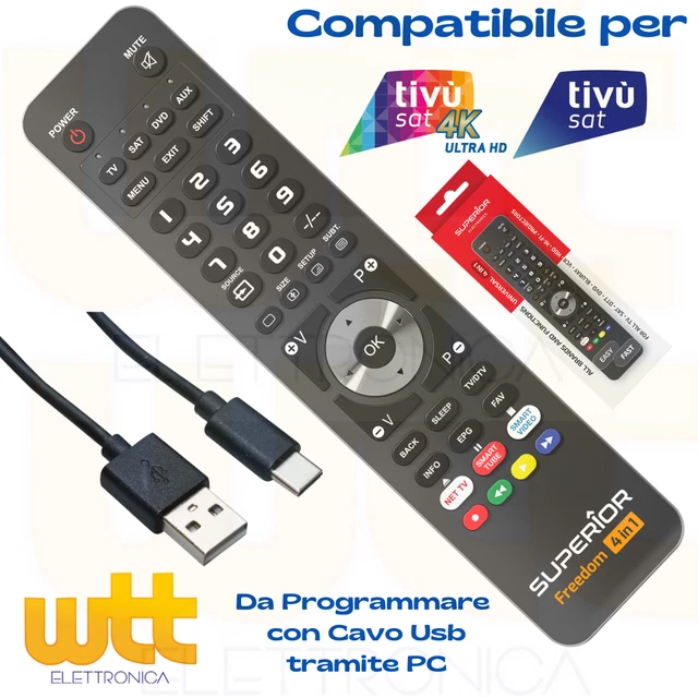Strong SRT 7807TIVU Decoder Tivùsat - Ricevitore Satellite HD Con Strong SRT 7807TIVU Decoder Tivùsat - Ricevitore Satellite HD Con