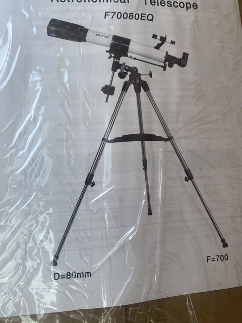 Solomark astronomical telescope f700 80EQ Telescope,         101