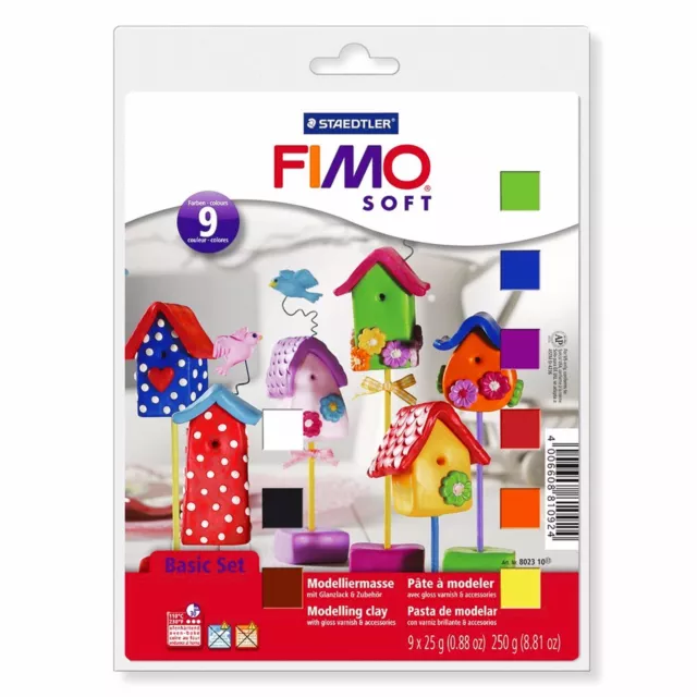 Staedtler Fimo Soft Starter Set - Pack of 10 - 8023 10