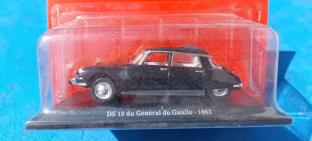 Lib - CITROEN DS 19 Du Général de Gaulle 1963 1:43
