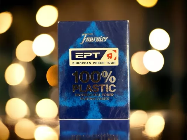 Fournier EPT Jumbo SPIELKARTEN POKER KARTEN European Poker Tour Playing Cards