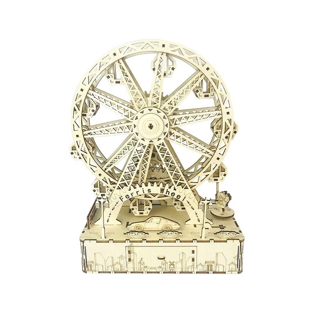 Jouet Construction Grande Roue - Kit Assemblage Manuel Avec Pièces Détachées Pour Enfants