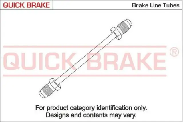 QUICK BRAKE Tubo freno rigido Tubazione freno CU-0960A-A per BMW 3 Coupe (E36)
