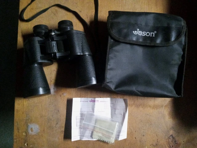 JASON MODEL 1140 Mercury 7 x 35 Fast Focus Binoculars with Case 
