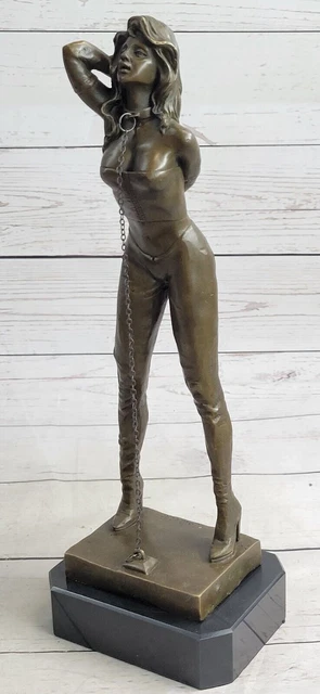 Sculpture Femme érotique Figure Nue En Pierre Artificielle 71cm Style Antique