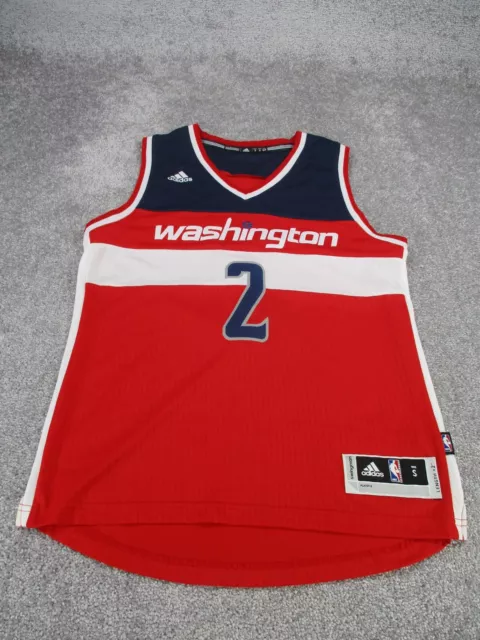 NEW Adidas Swingman John Wall #2 Washington Wizards Red Blue NBA Jersey  Mens M