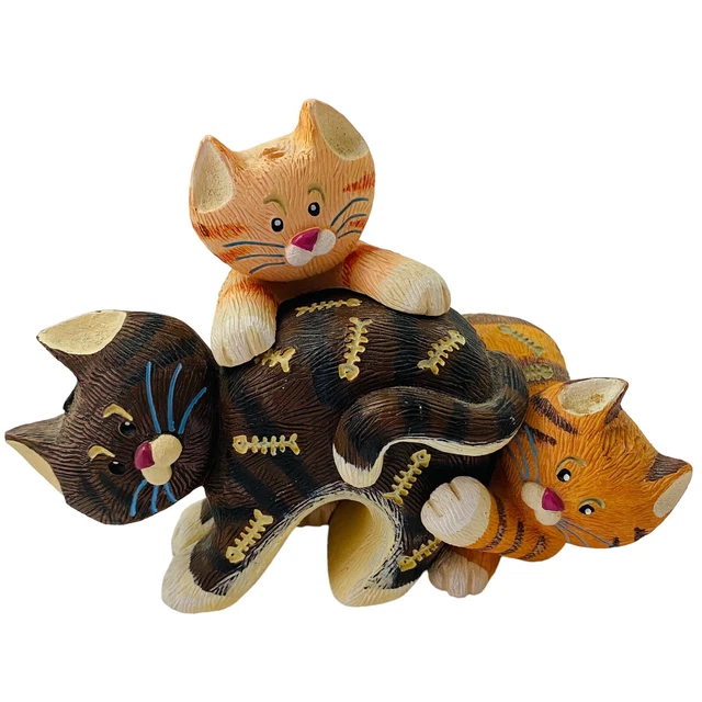 Artforum Cats Farmyard Fun Figures Buster Biggles & Bones Set of 3 Art Forum