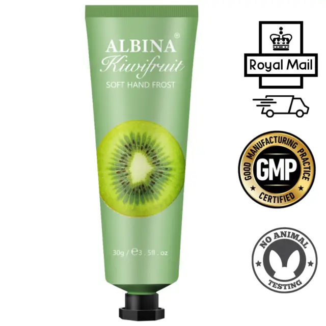 ALBINA Kiwi Hand Cream Cracked Dry Skin Anti Aging Moisturiser Free Post 30g