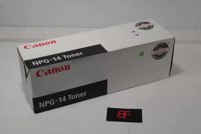 Genuine Canon NPG-14 (1385A002) Black Toner Cartridge - NEW SEALED EL3059