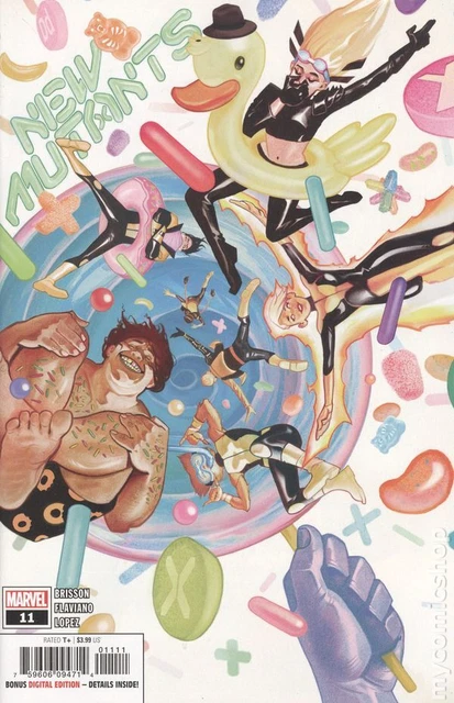 New Mutants #11A Del Mundo NM 2020 Stock Image