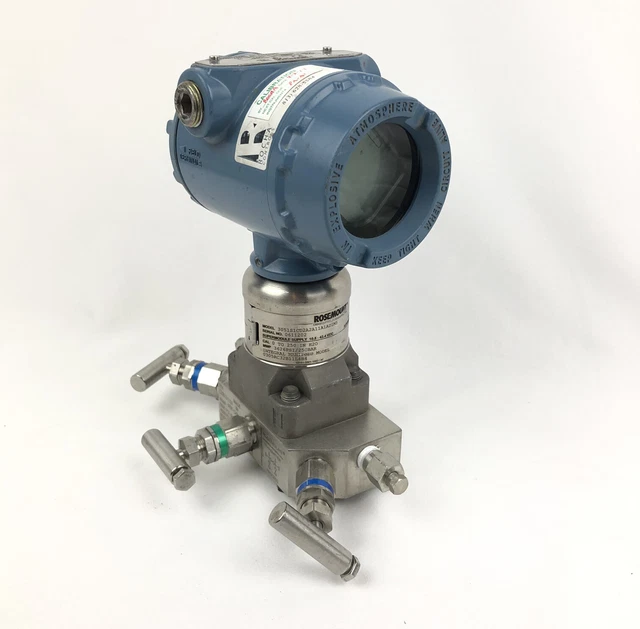 ROSEMOUNT 3051S COPLANAR Pressure Transmitter Integral Manifold Model