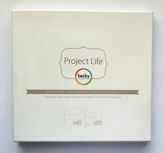 Seitenschoner - Project Life, Papermaina D-Ring, Instax