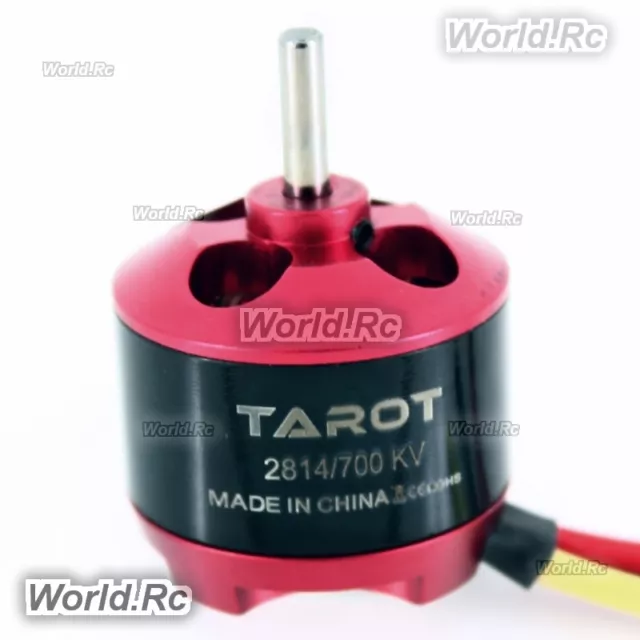 Motor sin escobillas multirotor rojo Tarot 2814 700 KV para cuadricóptero hexa - RH68B17 3