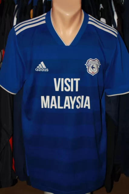 Cardiff City (The Bluebirds) Adidas 2018/2019 Home Shirt Jersey Trikot Top