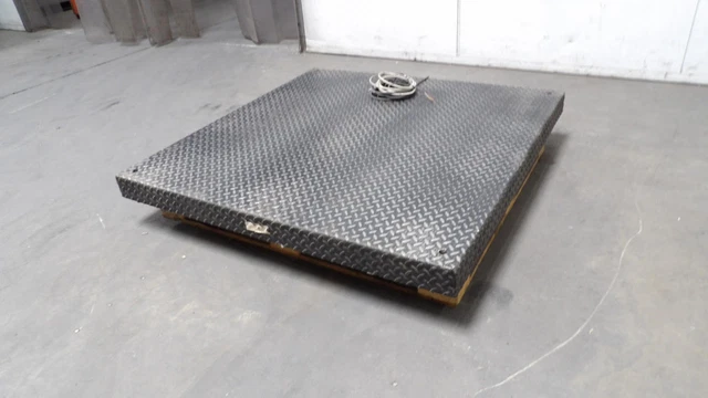 Mettler Toledo VLX10320 Floor Scale 48"x48", 5000 lbs M3357