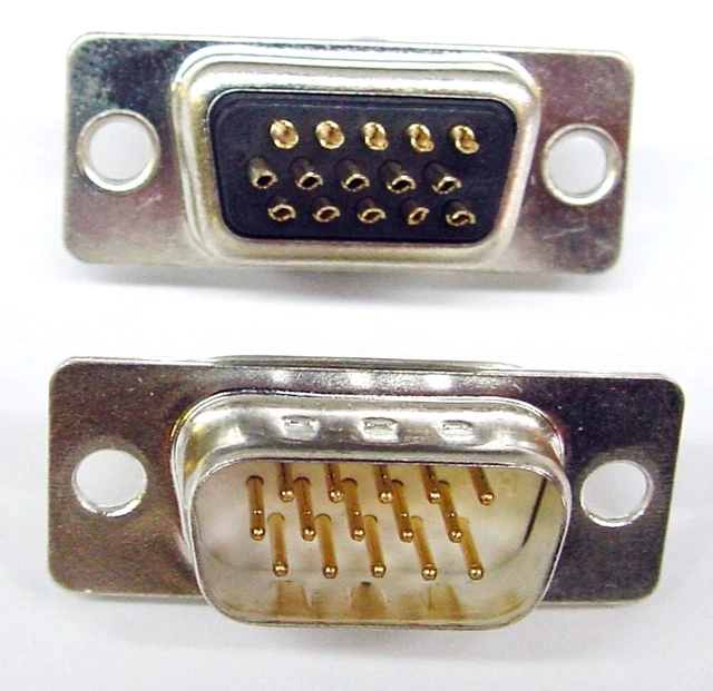 Plat 15 Broches VGA Câble Mâle Fiche Vers Femelle Femelle D'extension Rallonge Câble 3 M [3 Mètre/3m