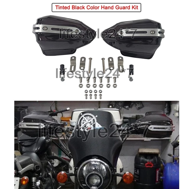 Kit Poignées Guidon Royal Enfield Classic Reborn Meteor Hunter 350 - Neuf, Noir, Réf KAA00075
