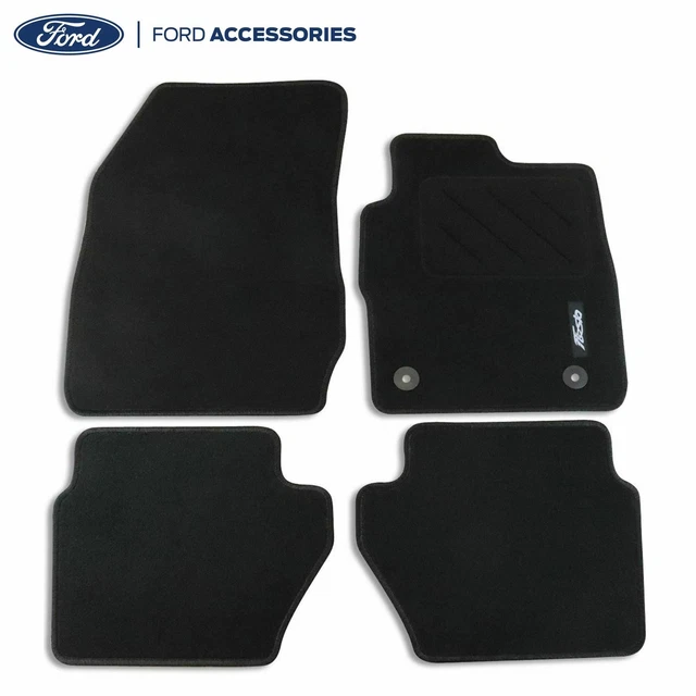 GENUINE FORD FIESTA Mk7 Carpet Car Floor Mats Front & Rear 20112019
