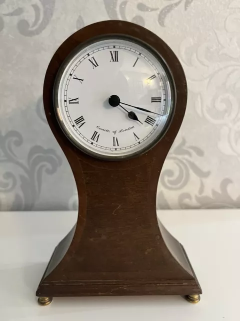 Comitti Mantel Clock in Wooden Case