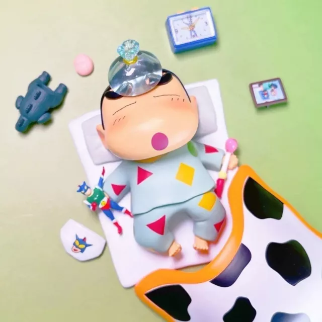 Crayon Shin-chan Nohara Shiro collectible figure toy ornament gift family sick