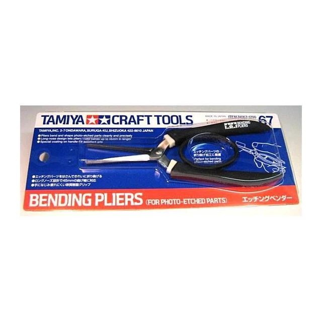 Outillage Pince A Pliage Photo-découpe Tamiya 74047 Maquette Char Promo