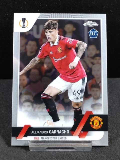 2023-24 Topps Total Football - Alejandro Garnacho Purple Parallel