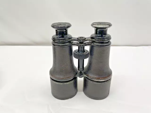 ANTIQUE FRENCH MILITARY Field Glasses Binoculars Lemaire FABT Paris ...