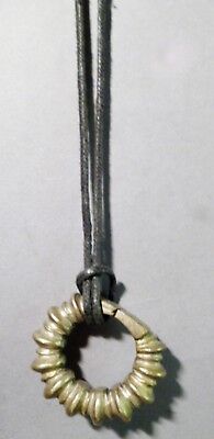 African Silver Desert Amulet Talisman Traditional Tuareg Ring Jewelry Necklace