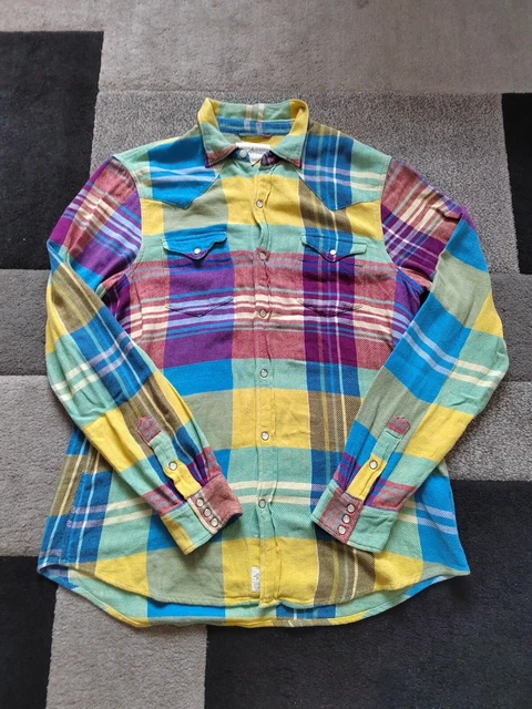 Men's Ralph Lauren Denim And Supply Check Shirt Large