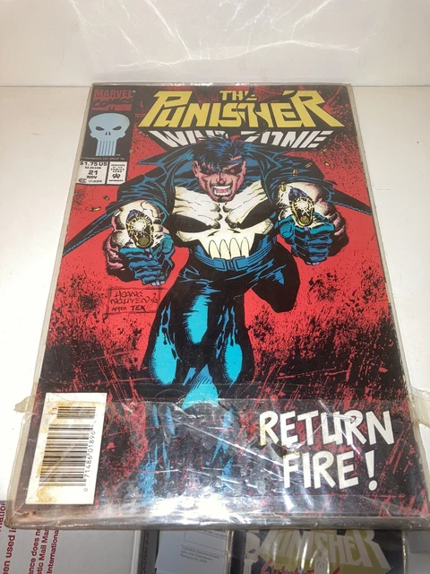 The Punisher War Zone #21 Marvel Comics Return Fire November 1993