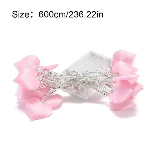 LED Heart Shape Strip Lamp Romantic Lamp Romantic Hanging Decor for Party