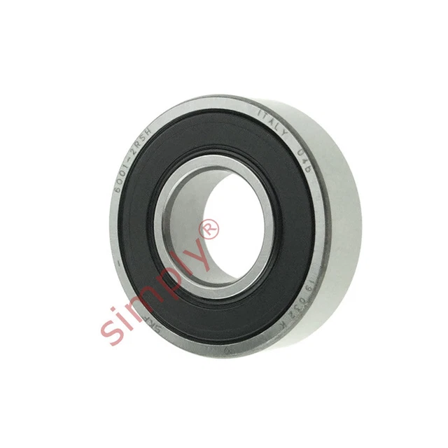 Roulement à Billes 6905 2RS (ou 61905 2RS) - Dimensions 25x42x9 Mm - Double Joint étanche - Qualité équivalente SKF - Marque 4Bearings