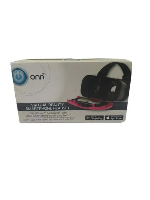 New ONN Virtual Reality Smartphone Headset VR New ONN Virtual Reality Smartphone Headset VR