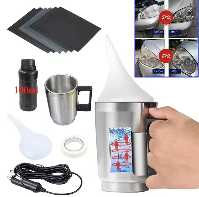 RINNOVA FARI AUTO Kit Lucidatura, 800G Lucida Fari Auto, Scatola