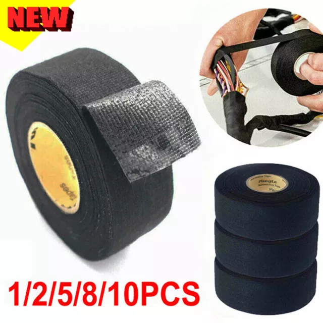 Harness Tape Wiring Loom Adhesive Cloth Fabric Automotive Car Cable 30mm*25m