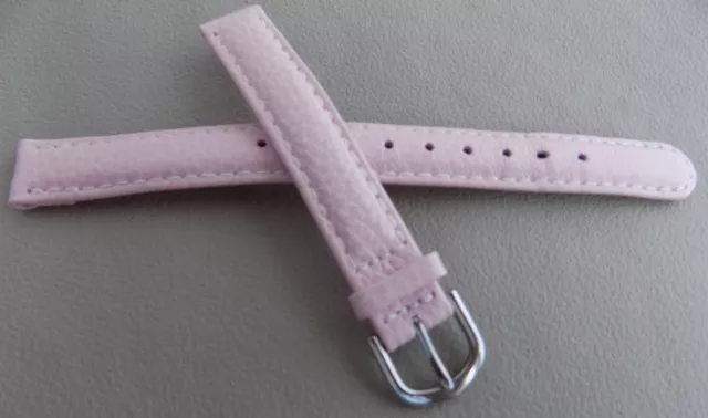 Womens Timex Pink Padded Genuine Leather LONG Classic T2G291 12mm Watch Band