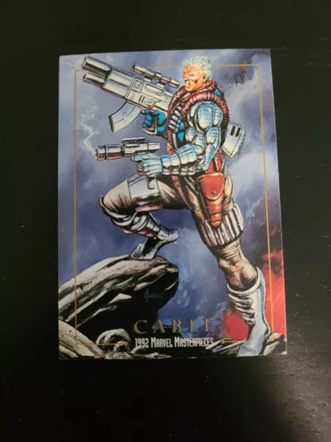 1992 Marvel Masterpieces Skybox Singles Pick Your Card Complete Your Set "Cable"