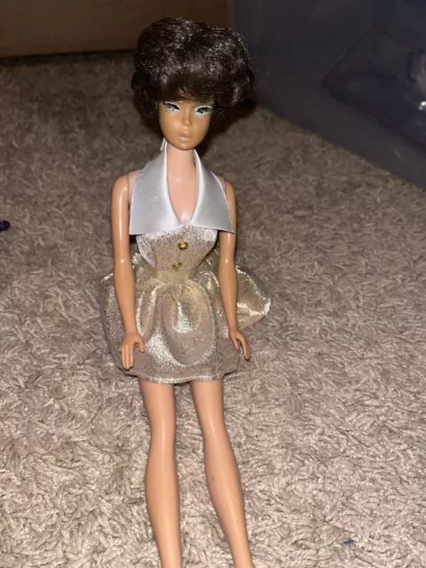 Vintage Mattel Brunette Bubble Cut Barbie Midge Barbie Doll 1960’s