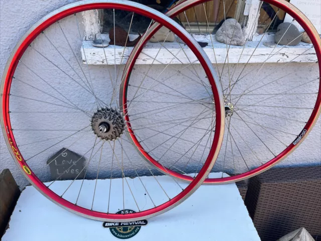 AMBROSIO ＋ DURA-ACE 700C クリンチャーホイールセット