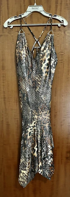 Abito Vestito DONNA 44 IMPERO CONTURE estivo alta moda sfilata romantico