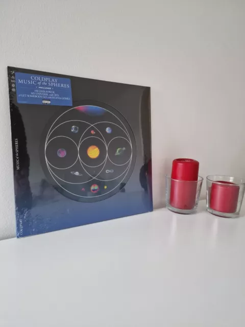 Coldplay MUSIC OF THE SPHERES Color Vinyl LP Record NÉW M Sealed