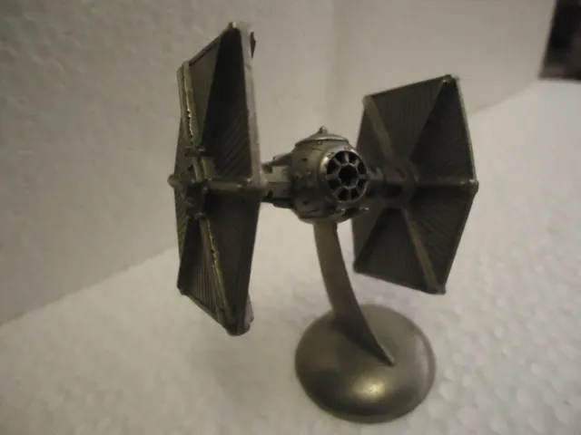 Rawcliffe Pewter Star Wars Imperial TIE Fighter Ship Statue Model