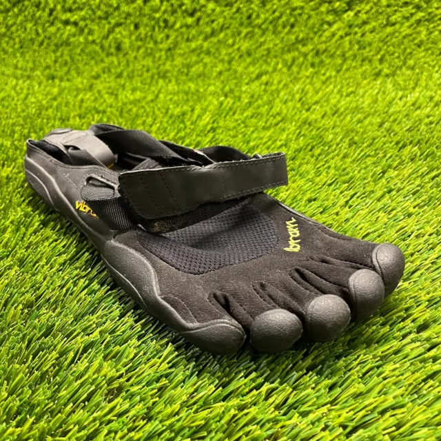 Vibram FiveFingers Hiking Trail Black Gray Shoes Sneakers Mens Size EU 39 US 8