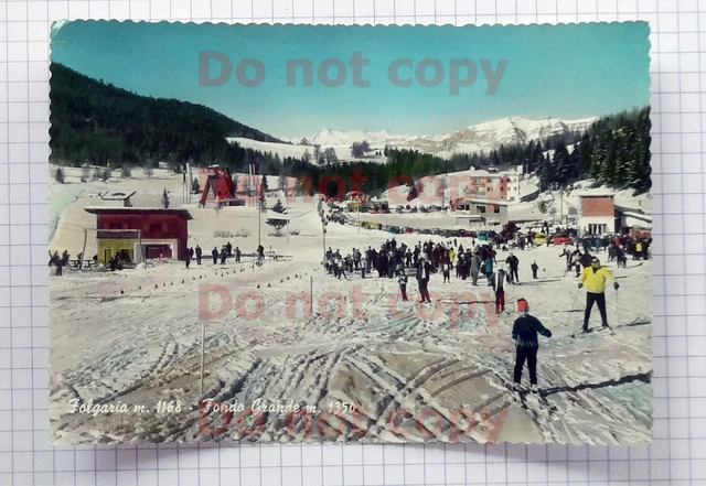 Cartolina Folgaria Fondo Grande   viaggiata '64 - ediz. Orempuller R 2262 bella