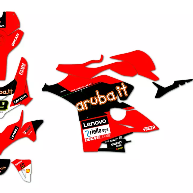 Set Graphiques pour ducati panigale v4 2021-2022 3