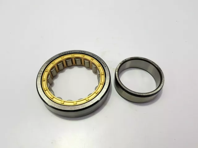 Skf Bearing Nu210Ec 237H 401-1086 / Lot Of 2 / Fast Ship Dhl Or Fedex