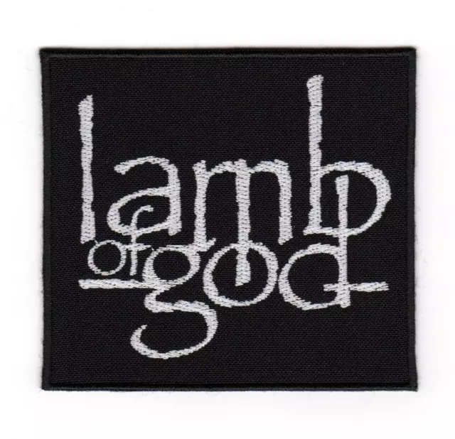 Lamb Of God Patch | LoG American Groove Thrash Death Metal Metalcore Band Logo