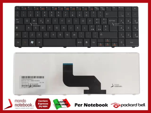 Clavier PACKARD BELL pour Easynote TJ65