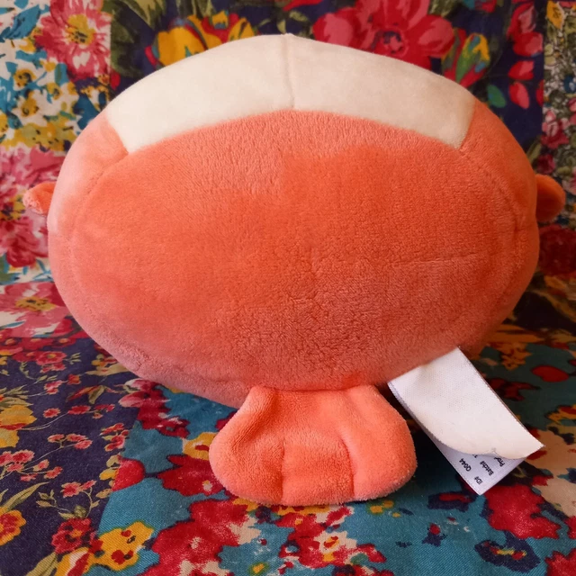 SQUISHMALLOWS 7.5& RICKY The Clown Fish Orange Soft Toy Plush Sealife